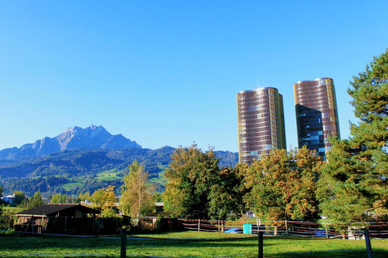 Hitrental Allmend Standard Studios Lucern Exteriér fotografie