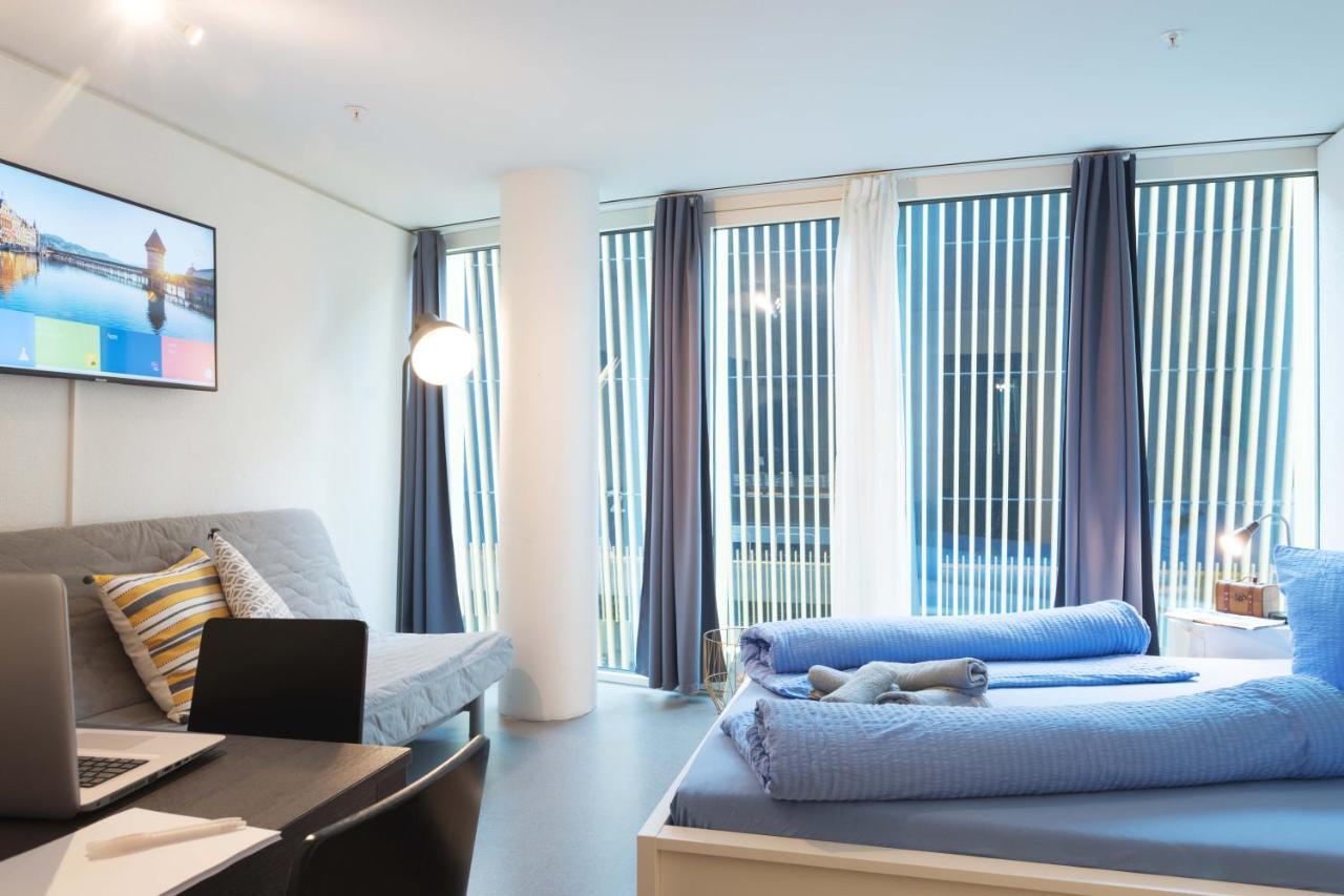 Hitrental Allmend Standard Studios Lucern Exteriér fotografie